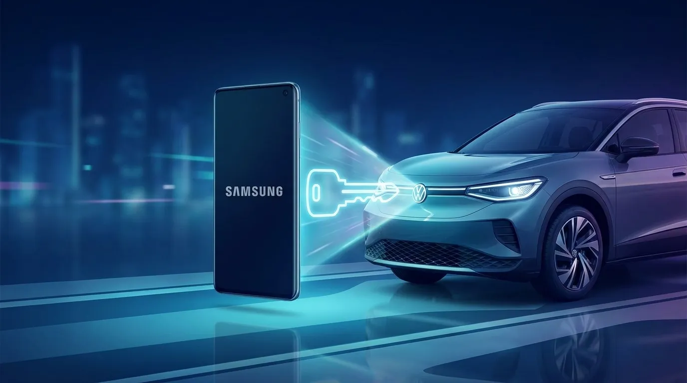 Samsung Wallet permet désormais d’utiliser son smartphone comme clé pour les Volkswagen électriques