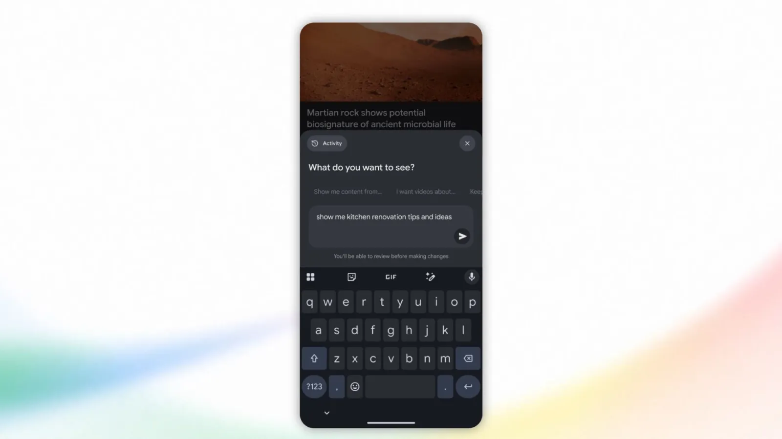 Google donne plus de contrôle sur ce qui s’affiche dans votre fil d’actualité